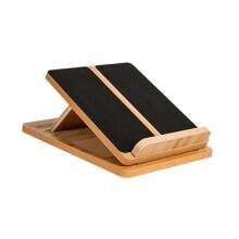Adjustable Wooden Slant Board Calf Stretcher 38x32cm for Home Gym Fitness & Stretching