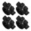 Dumbbell Replacement Screws, 4-Piece Set, PE Material for Stable Installation, Compatible with Dumbbell Bars 1