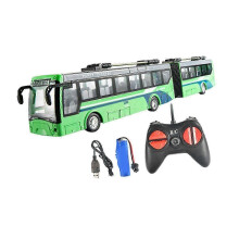 Remote Control Bus Truck Toy for 3-6 Years Old Boys Girls 2025 Realistic Design Full Function Controls PP Material 21cm