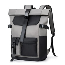 Laptop Backpack for Men, Waterproof Roll Top Design for Outdoor Travel & Hiking