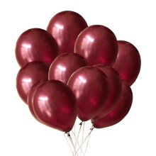 Wine Red Latex Balloons 12 Inch 300 Pack for Baby Shower Wedding Birthday Bachelorette Engagement Party Decorations