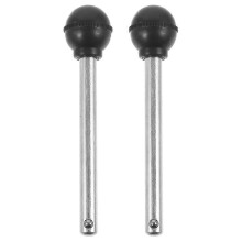 2Pcs 13cm Black Iron Replacement Weight Stack Locking Pins for Gym Equipment Weight Benches Fitness Machines