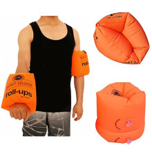 Twistable Floating Rings, Two Air Buoys Design for Safe Swimming, PVC Inflatable Arm Bands
