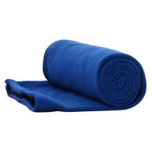 Portable Fleece Sleeping Bag Liner Zippered Travel Sheet for Camping & Travel