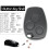3-Button Key Shell Compatible with Renault Vehicles - Replacement Case for Master Vivaro Trafic with Button Switches 1