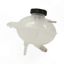 Radiator Coolant Reservoir Tank with Lid Compatible with Jeep Compass and Renegade 2017-2021 Plastic Replacement