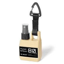 80ml Outdoor Camping Spray Bottle with Carabiner Clip, Portable Hiking Water Sprayer, Fine Mist