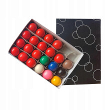 Mini Snooker Balls Set of 22, Phenolic Resin, 38mm for Children's Billiard Tables