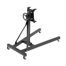 Metal Rotatable Engine Flip Maintenance Bracket compatible with Traxxas TRX4 1/10 RC Crawler Cars, Black, 15x9x12cm, 160g