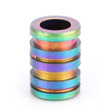 Titanium Knife Lanyard with 6mm Inner Diameter, Corrosion-Resistant Alloy for Tool Attachment