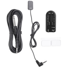 Violin Pickup Passive Piezo compatible with Guitar Banjo Mandolin String Instruments with Volume Tone Controller 3m Audio Cable Black Plastic