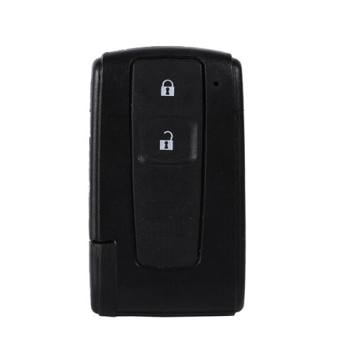 Uncut Blank Key Compatible with Toyota Prius 2004-2008, 2-Button Remote Key Shell