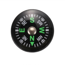 Oil Filled Button Compass Ultra Compact 20mm Mini SAS Survival for Camping Hiking