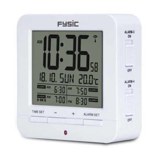 Digitaler Wecker mit Temperaturanzeige, DCF-Signal 1