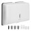 Wall-Mounted White Paper Towel Dispenser, ABS, 27cm 2