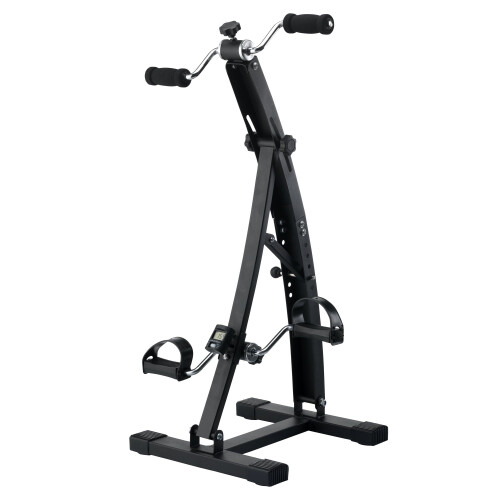 Doppel-Heimtrainer mit Display - Arm- und Beintrainer 2