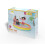 Inflatable Kids Pool, 114x25 cm, Rainbow, 3 Rings 2