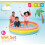 Inflatable Kids Pool, 114x25 cm, Rainbow, 3 Rings 6