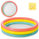 Inflatable Kids Pool, 114x25 cm, Rainbow, 3 Rings 10