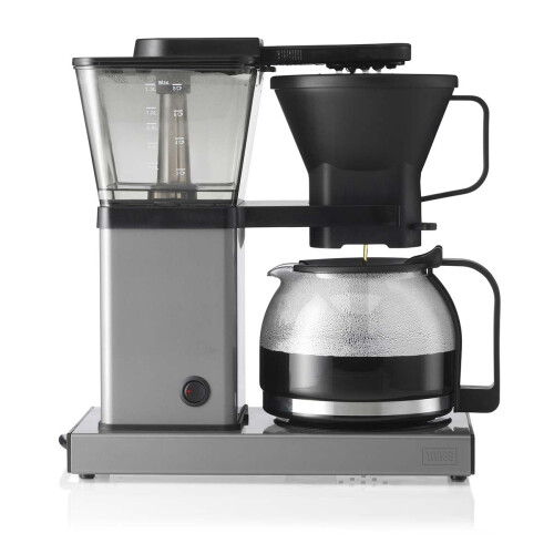 Filterkaffeemaschine, 1,3 l, Aluminium, Aromafunktion 1