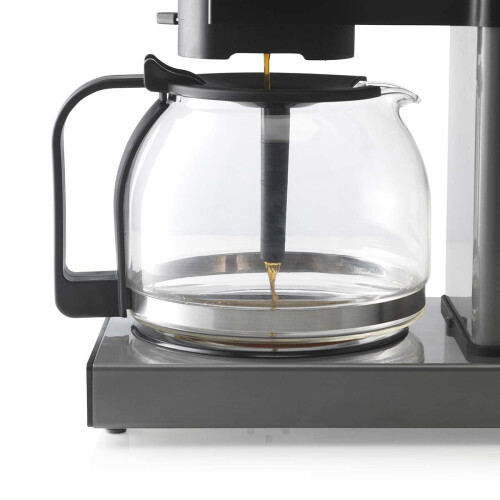 Filterkaffeemaschine, 1,3 l, Aluminium, Aromafunktion 2