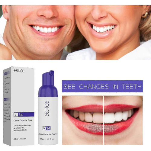 Teeth Stain Removal Toothpaste for Fresh Breath - EELHOE V34 Whitening 1