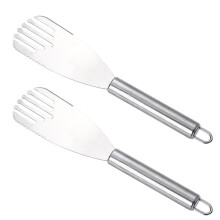 2 darabos rozsdamentes acél multifunkciós spatula készlet