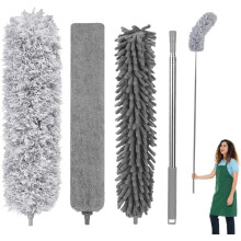 Plumeau en microfibre Scheam avec manche télescopique de 76 à 254 cm