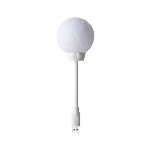 Veilleuse USB lampe lune à commande vocale