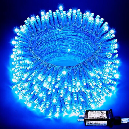 200 LED varmvita julbelysningar 20 meter, anslutningsbara