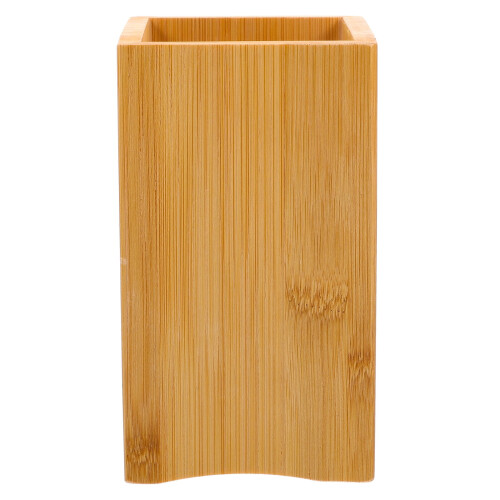 Bamboe eetstokjeshouder met afvoergat, 15x8,5x8,5 cm