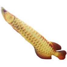 Pluche Arowana-vis – Mini, Groot & Extra groot