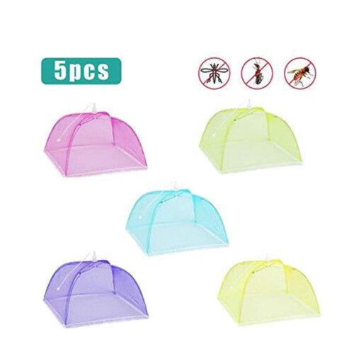 Tente-dôme/parasol en filet pour aliments (5 pièces)