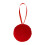 Harige groene kerstbalornamenten 3,14 inch 1