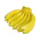 Décoration réaliste de grappe de bananes – 11 accessoires en mousse 1