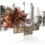 Set van 5 moderne canvas wanddecoraties (zonder lijst) 1