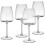 Cora rödvinsglas set med 4, munblåst glas 1