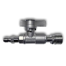 Vanne à bille 3/8 pouce pour nettoyeur haute pression, 5000 PSI