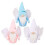 Weihnachtswichtel-Plüsch-Ornament-Set, 3-teilig 1