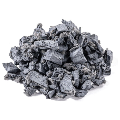 Rubber Mulch Nuggets for Playgrounds Gray 16 cu ft