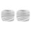 Ceramic Toothbrush Holder Ring – Grey, 2 Pack 1