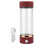 Waterfles van 420 ml, glas, USB-oplaadbaar. 1