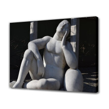 Poster sur toile Milan Villa Necchi Campiglio 30,5 x 45,7 cm encadré