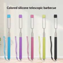 Teleskopowy widelec do grilla ze stali nierdzewnej 100 cm