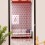 Heart String Curtain Panel50x200cm Sheer Door Divider 1