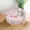 Hello Kitty Round Tablecloth 60 in, Polyester 1