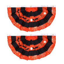 Guirlande de fanions plissés Halloween 1,5 x 3 pi (2 pièces)