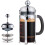 Cafetera de émbolo de 350 ml, acero inoxidable y vidrio. 1