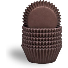 POWKOL cupcake liners paper 300 pcs coffee 1.97 inch