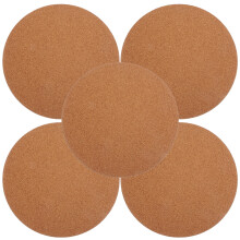 5 Pack Cork Coasters – Round Non-Slip Table Protectors